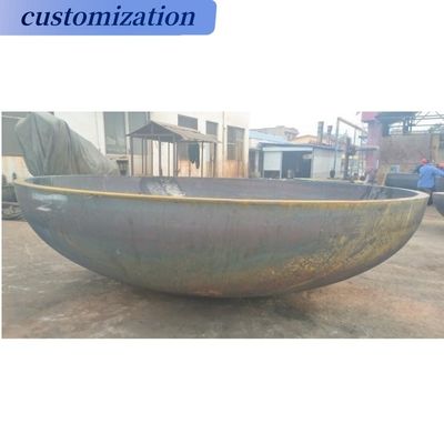 Carbon Steel Cold Press Ellipsoïdale Dish End voor drukvat Volledig certificaat