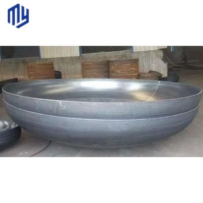 Op maat gemaakte ondersteuning ODM Carbon Steel Dished Head Tank End voor drukvat