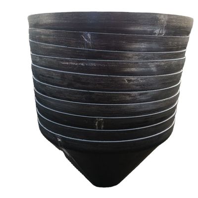 Cirkel 500 mm tank dekking met roestvrij staal conisch ASME hoofd OEM ondersteuning op maat