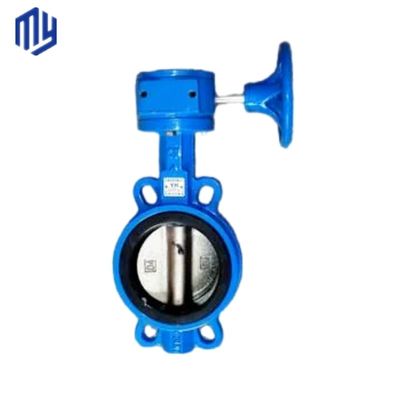 CF8m Waterverwarmer Service Valves Gegote ijzeren wafer vlinderklep Volledig certificaat