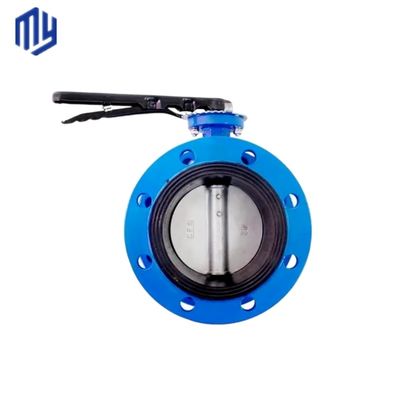 Hydraulische vlinderklep met zachte afdichting Awwa C504 dubbele flens met diafragma