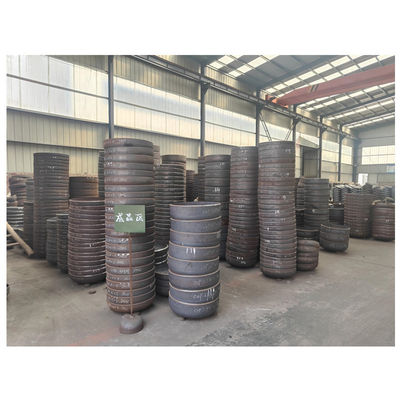 Cirkel Lasverbinding Carbon Steel Elliptische Punching Dome Jogged Hoofd Tank Eind