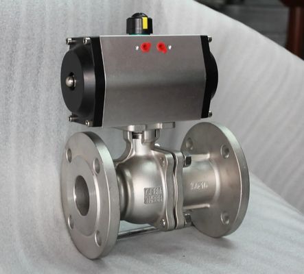 Olie-gas API6d roestvrij staal worm gear flens trunnion gemonteerde kogelventil klasse 600