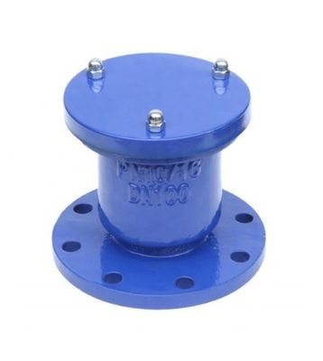 ISO/DIN/BS-uitlaatklep met één opening voor Pn16-flanged ductiel gietijzerwater