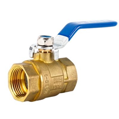 Check Structure DIN 2PC Flanged Floating Ball Valve voor aangepaste behoeften
