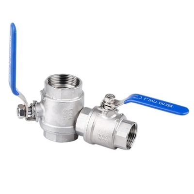 Check Structure Carbon Steel 2PC Flanged Trunnion Ball Valve met brandveilig ontwerp
