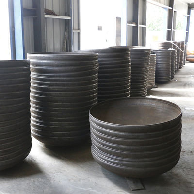 Hoge precisie roestvrijstalen tank met afgeronde kop in ASME-standaardhalfbolontwerp