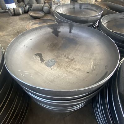Hoge precisie roestvrijstalen tank met afgeronde kop in ASME-standaardhalfbolontwerp