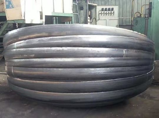 ASME-standaard 30 inch lasverbinding halfrondtankkop voor stalen pijpleiding