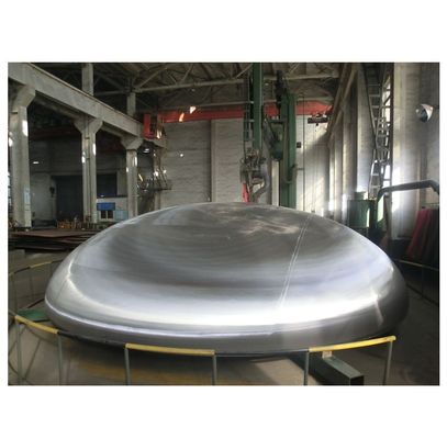 Op maat gemaakte grootte schotelkoppen 1000 mm 6 mm zacht staal halfrondkop