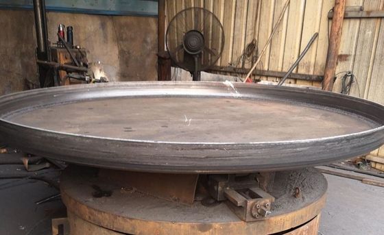 Op maat gemaakte ondersteuning Op maat gemaakte grootte Kouddrukken SS-materiaal Elliptieke schotelkoppen