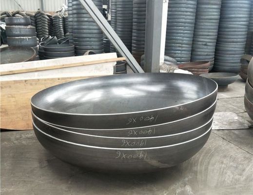 Gepersonaliseerde grootte ASME Elliptisch koudpersvat tankkop