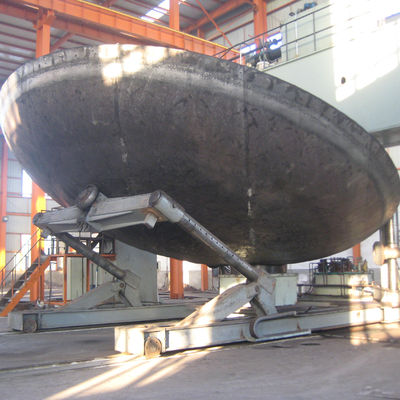SS304 316 Torispheircal Dish Bottom End voor tanks Op maat gemaakte elliptische schotelkoppen