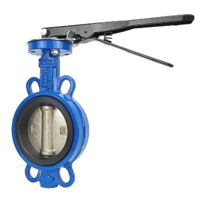 OEM Customized Elastiek Zittend Ductiel Gegooid IJzer vlinderkleppen voor industriële besturing