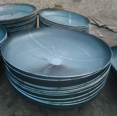 Gepersonaliseerd legeringsstaal groot Asme Flanged And Dished Flat Head met aangepaste ondersteuning