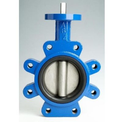 Afhankelijk van de specificaties PN10/PN16 Ductiel ijzeren lug type Lt Butterfly Valve