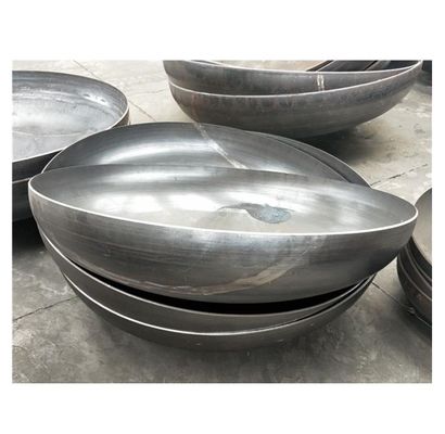 Op maat gemaakte dubbelfasige staal aluminium Din 28011 torisferische koppen met uitstekende
