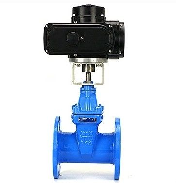 DN150 PN16 WCB NKZ961H Elektrische flense vacuümpoortklep voor aangepaste eisen