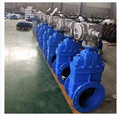 DN150 PN16 WCB NKZ961H Elektrische flense vacuümpoortklep voor aangepaste eisen