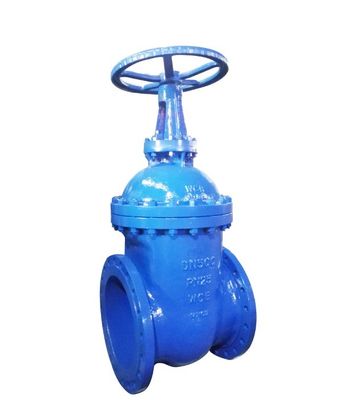 Medium Temperature 8 Inch Carbon Steel Gate Valve ANSI API 150Lb 300lb Manuele Flange