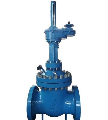 Medium Temperature 8 Inch Carbon Steel Gate Valve ANSI API 150Lb 300lb Manuele Flange