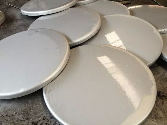 Professionele ASME-standaard gietplatte kop voor de materiaalkeuze van drukvaten
