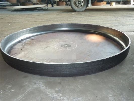 Carbon 304 Astm A403 Staal 316l Flat Head Tank Ends Dished Ends in met ASME Standard