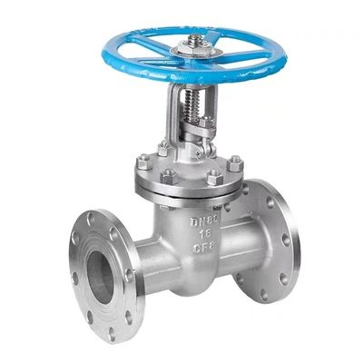 3 inch CF8 roestvrij staal worm gear handmatige flens poortklep met ANSI 150LB rating