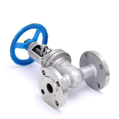 3 inch CF8 roestvrij staal worm gear handmatige flens poortklep met ANSI 150LB rating