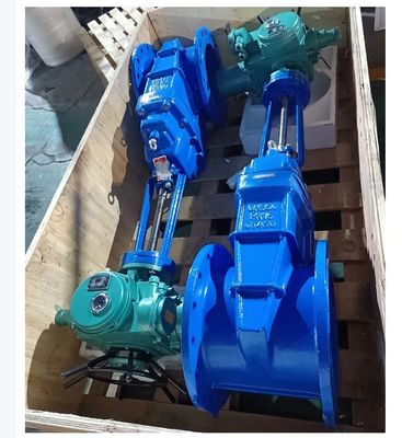 Verkrijgbaar OEM koolstofstaal WCB NKZ961H elektrische flense vacuümpoortklep standaard DIN F6