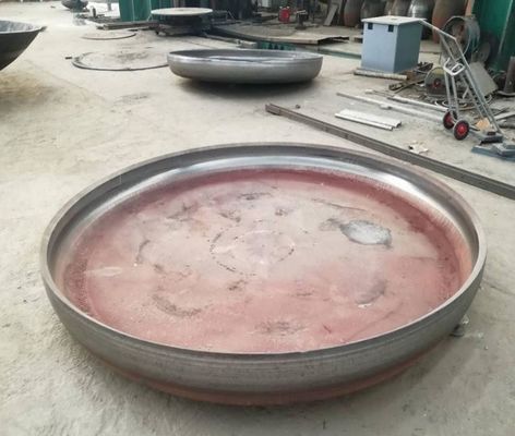 Lasverbinding Carbon Steel Flat Head End Cover voor onderdelen van drukvaten