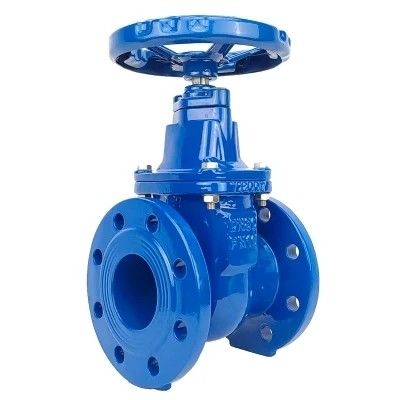 Waterstroomcontrole HT200 gietijzeren valve met een draagbare ijzeren handwiel