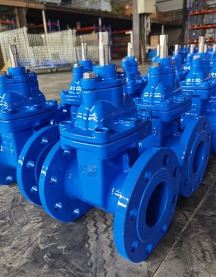 Waterstroomcontrole HT200 gietijzeren valve met een draagbare ijzeren handwiel