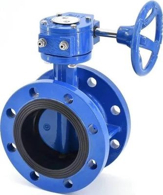 Optimaliseer controle en uitbreiding met PN15 150LB Double Flange Butterfly Control Valve