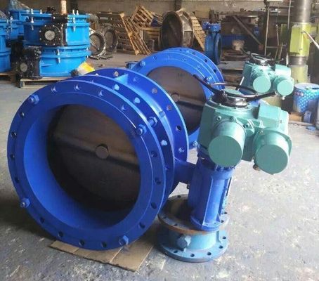 Optimaliseer controle en uitbreiding met PN15 150LB Double Flange Butterfly Control Valve