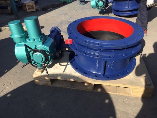 Optimaliseer controle en uitbreiding met PN15 150LB Double Flange Butterfly Control Valve