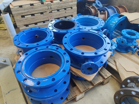 Optimaliseer controle en uitbreiding met PN15 150LB Double Flange Butterfly Control Valve
