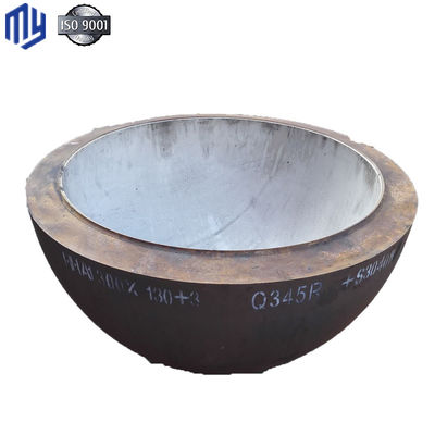 ASME-standaard 6mm 1200mm 1000mm 900mm koolstofstaal halfrondkop voor ketelonderdelen