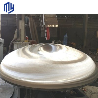 Gelijke kop Code Cirkel 1000 mm Geschiet Astm A403 Staal 316L ASME Elliptische schotelkop