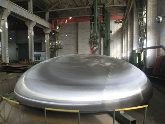 Op maat gemaakte maat Precision Boiler Carbon Steel Dish End Asme 2 1 Semi-Elliptical Head voor de industrie
