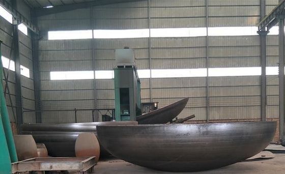 Cirkel 200 mm tot 3000 mm roestvrij staal koolstofstaal elliptisch halfrond schotelkop bodem voor de industrie