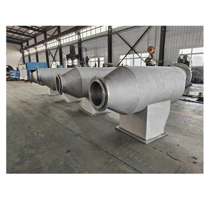 Horizontaal ontworpen gas-vloeistofseparator Stoomwaterseparator voor scheidingsaanleg
