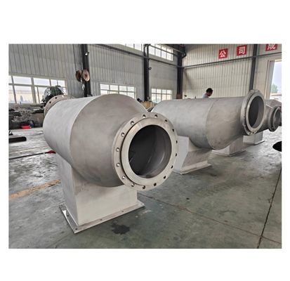 Horizontaal ontworpen gas-vloeistofseparator Stoomwaterseparator voor scheidingsaanleg