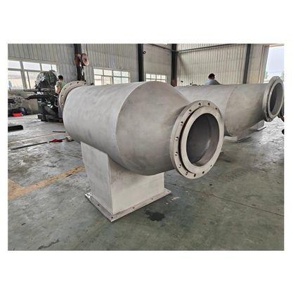 Horizontaal ontworpen gas-vloeistofseparator Stoomwaterseparator voor scheidingsaanleg