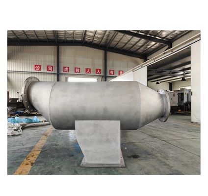 Horizontaal ontworpen gas-vloeistofseparator Stoomwaterseparator voor scheidingsaanleg