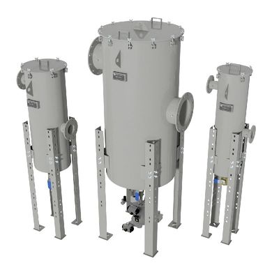 DN250 Flanged Steam Water Separation Equipment Voldoet aan de vereisten voor water-olie-separatie
