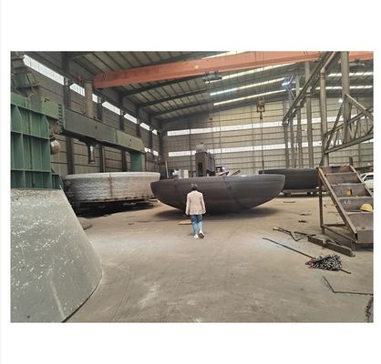 Q235 Q345 Koolstofstaal schotelkop voor opslagtank Op maat gemaakte after-sales service ondersteuning