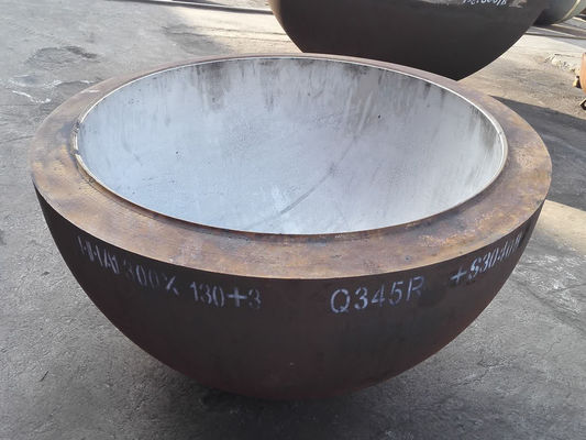 Hoofd met een grote diameter voor het drukvat van koolstofstaal