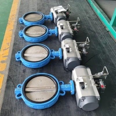 Soft Seal Turbine Wafer Butterfly Valve voor aanpassing en langdurige prestaties