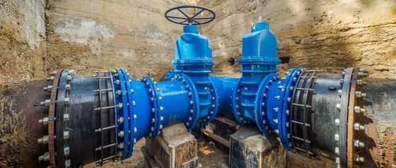 Onderdelen en toebehoren voor mechanische poortkleppen van ductiel ijzer voor medium met hoge temperatuur